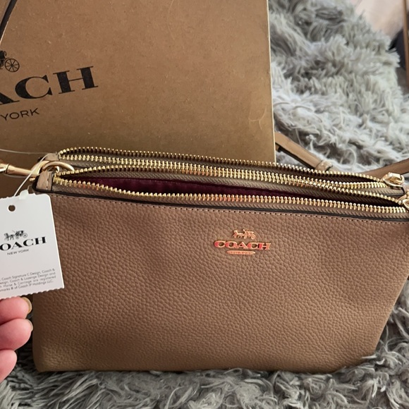 Brand new with tags tan coach purse - Picture 6 of 7